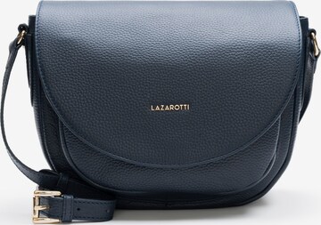 Lazarotti Crossbody Bag in Blue: front