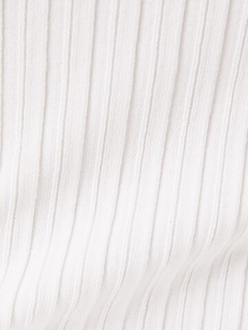 Pull-over Bershka en blanc