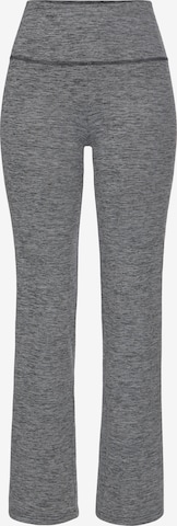LASCANA ACTIVE Workout Pants in Grey: front