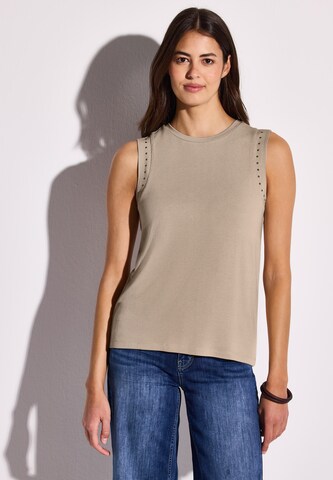STREET ONE Top in Beige: Vorderseite