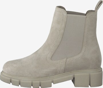 MARCO TOZZI Chelsea Boots in Beige