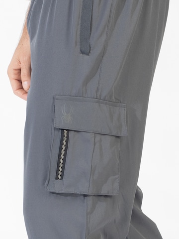 Regular Pantalon de sport Spyder en gris