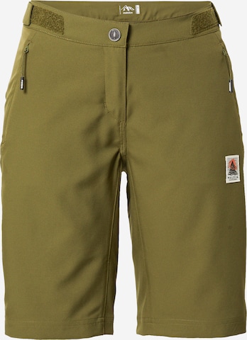 Maloja Normální Sportovní kalhoty 'Azalea' – zelená: přední strana