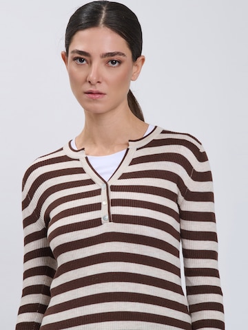 Influencer - Jersey en marrón
