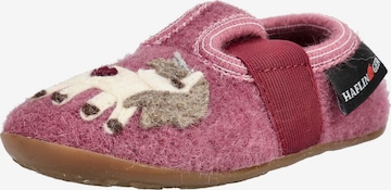 HAFLINGER Hausschuh in Pink: Vorderseite