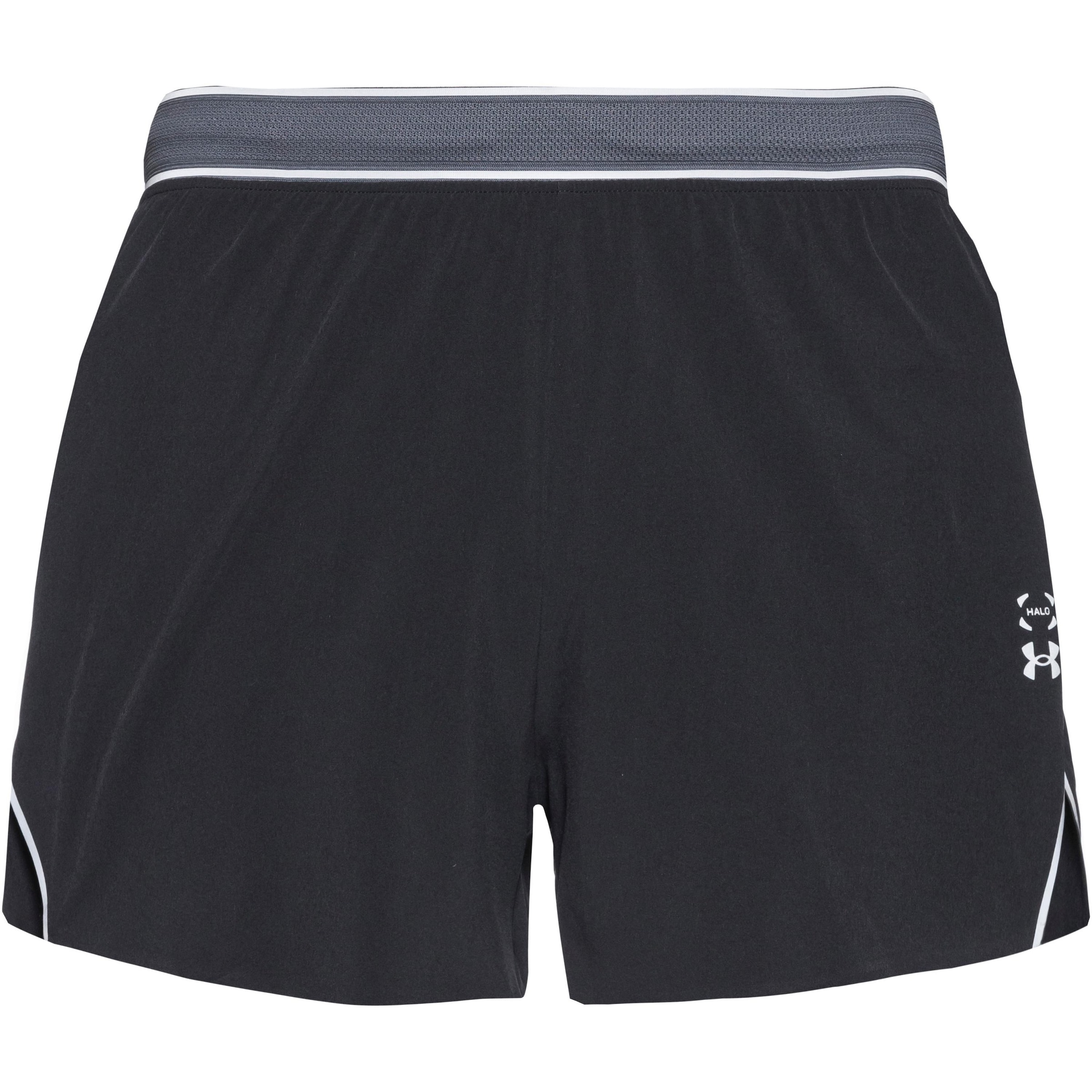UNDER ARMOUR Regular Funktionsshorts 'Halo' in Schwarz: Vorderseite