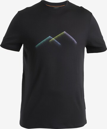 T-Shirt fonctionnel 'Tech Lite III' ICEBREAKER en noir : devant