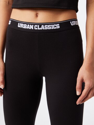 Urban Classics Skinny Leggings i sort