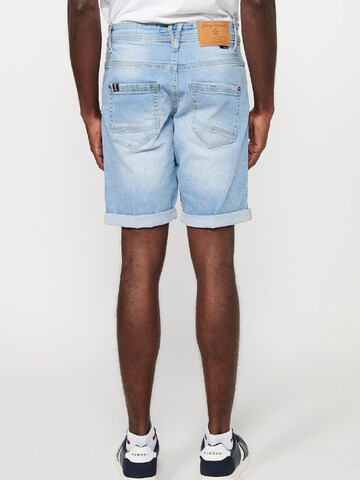 KOROSHI Regular Shorts in Blau