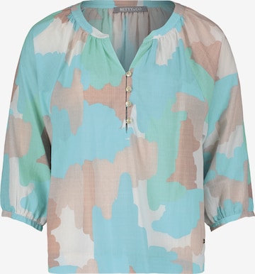 Betty & Co Blouse in Blauw: voorkant