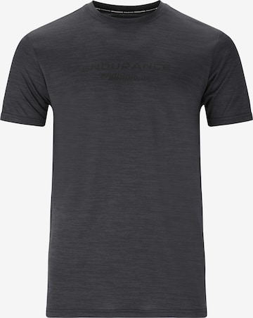 ENDURANCE Performance shirt 'Portofino' in Black: front
