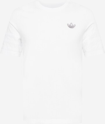 ADIDAS ORIGINALS T-Shirt 'SPEED STRIPE' in Weiß: predná strana