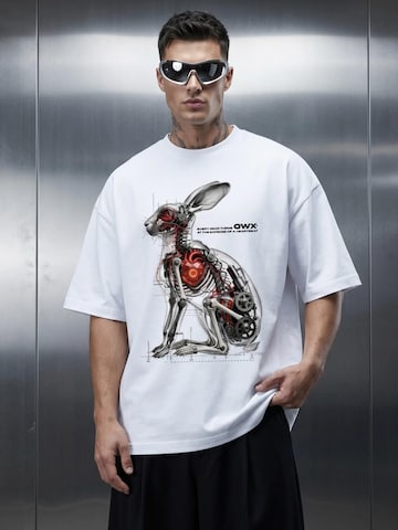 QWX2 Shirt 'PULSE' in White