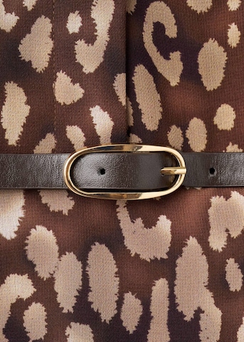 MANGO Dress 'Stefi' in Brown