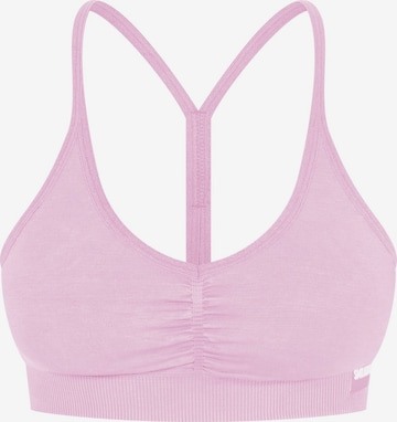 Soutien-gorge de sport Smilodox en rose : devant