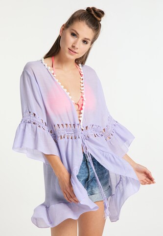 MYMO Tunic in Purple: front
