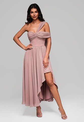 Ombre Evening dress in Pink