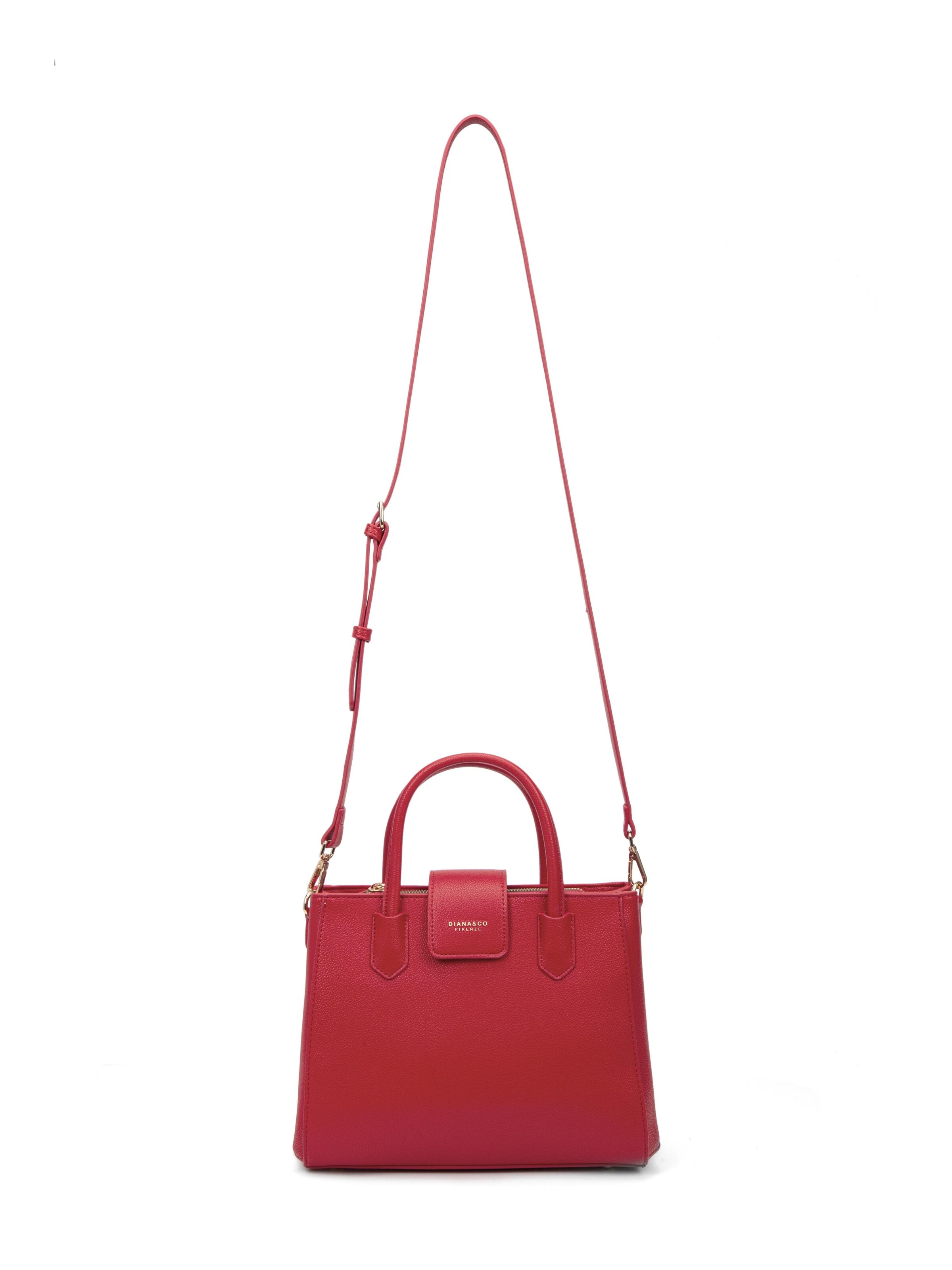 Borsa a mano di Diana&Co. in rosso