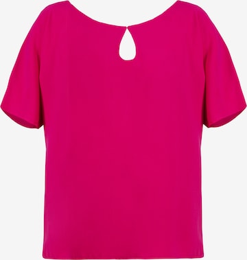 Karko Blouse ' ELIDA ' in Roze: voorkant