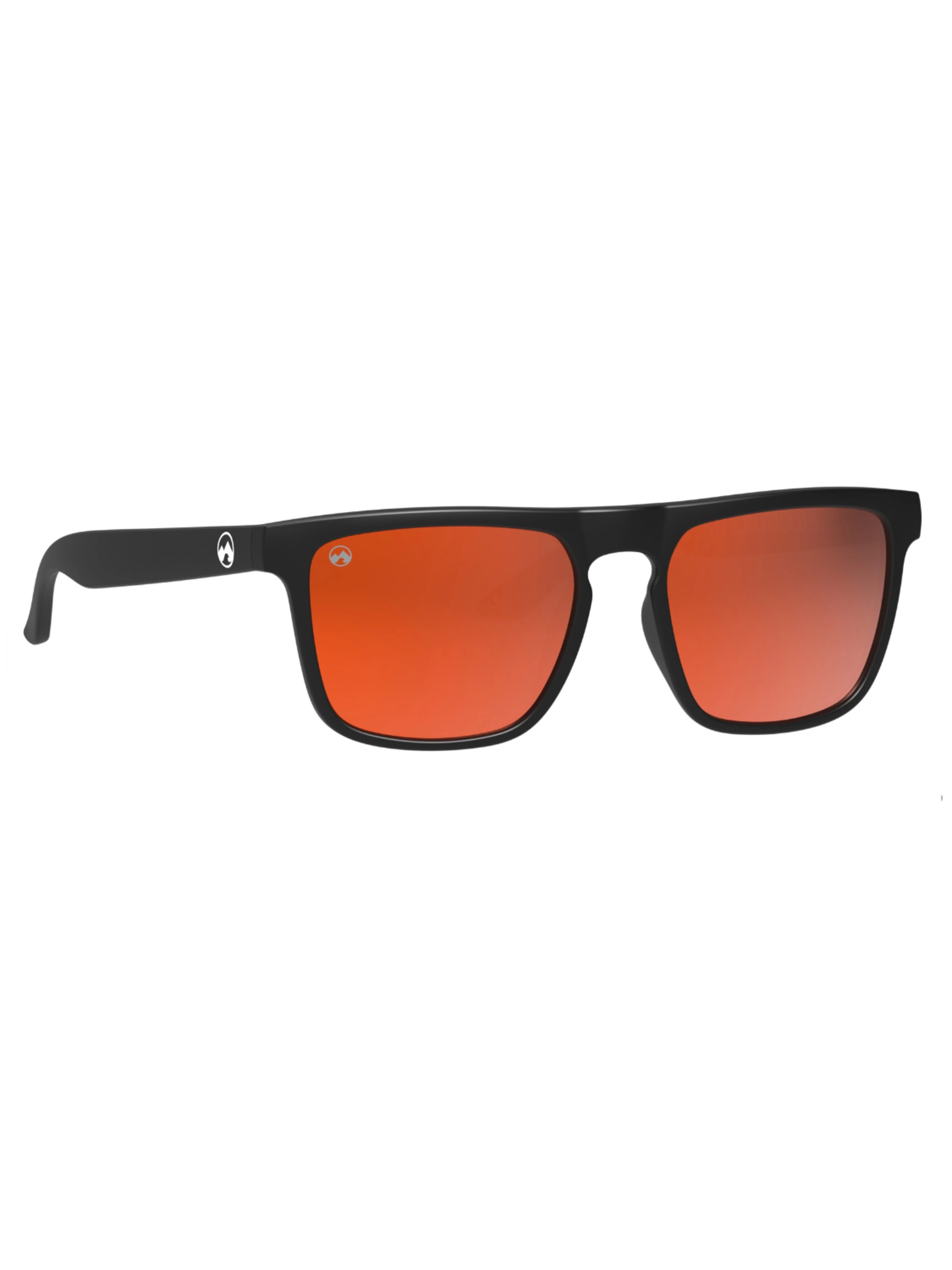 Mowmow Sportzonnebril 'MowMow Thor Sunglasses - Polarized - Men - Women - Black' in Oranje