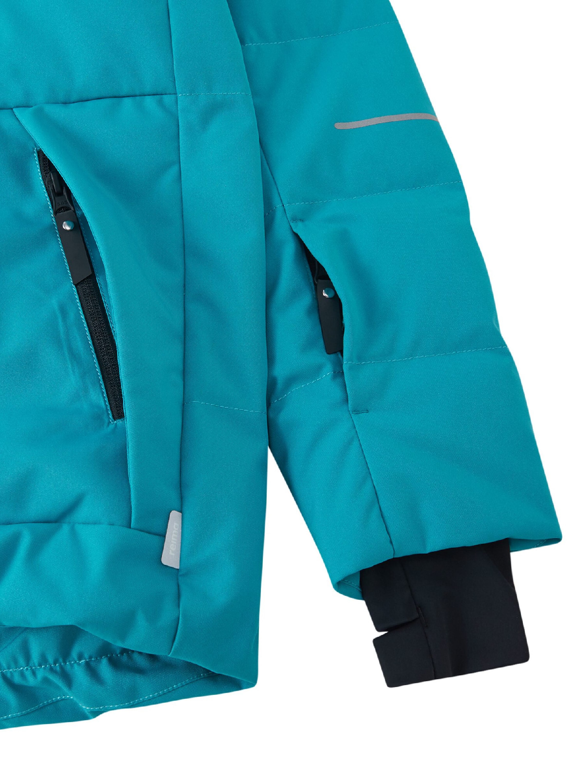 Reima Outdoorjas 'Ranua' in Blauw: zijkant