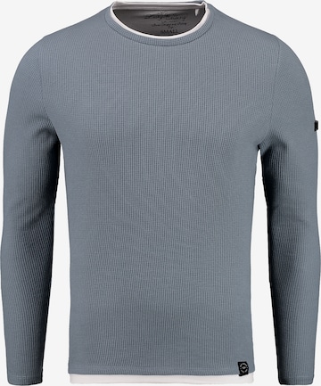 Key Largo Sweater 'STEFANO' in Blue: front