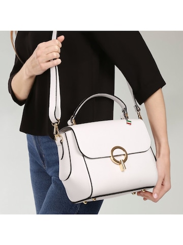 Borsa a mano di Florence in bianco