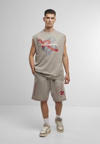 ROCAWEAR Normální Sportovní kalhoty ' ' – šedá