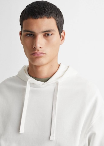 MANGO TEEN Sweatshirt in White