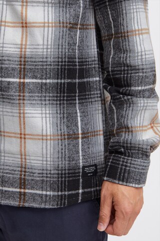 INDICODE JEANS - Ajuste regular Camisa 'Valmer' en negro