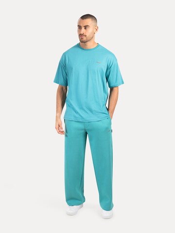 Smilodox T-Shirt Oversize Cedrik in Blau