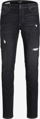 JACK & JONES Slimfit Jeans 'Glenn' i svart: forside