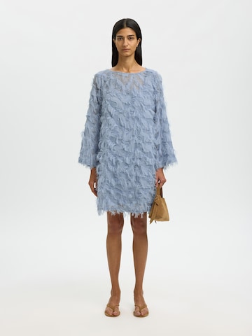 SELECTED - Vestido 'SLFMYLINE' en azul