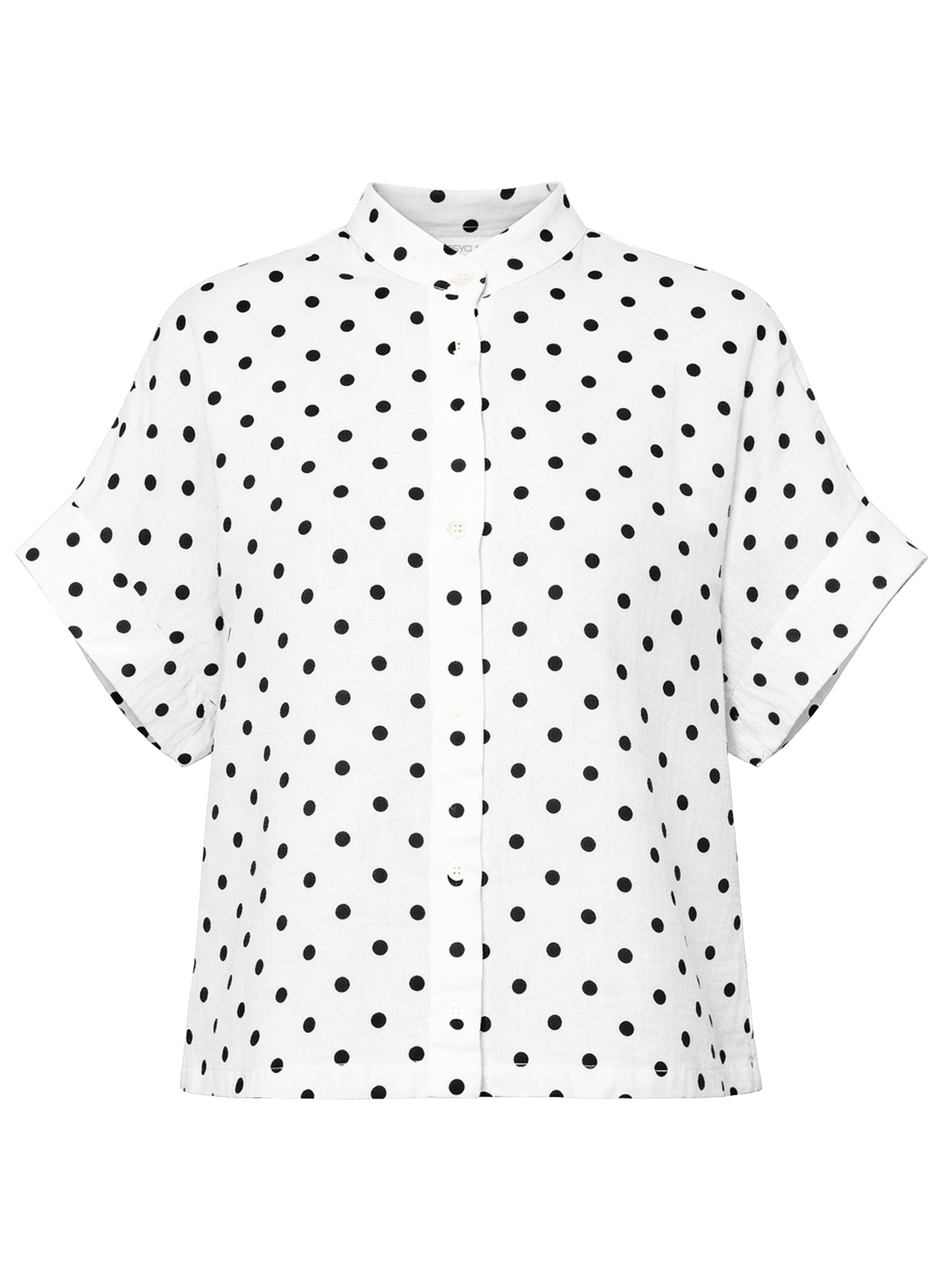 SASSYCLASSY Blouse in White: front
