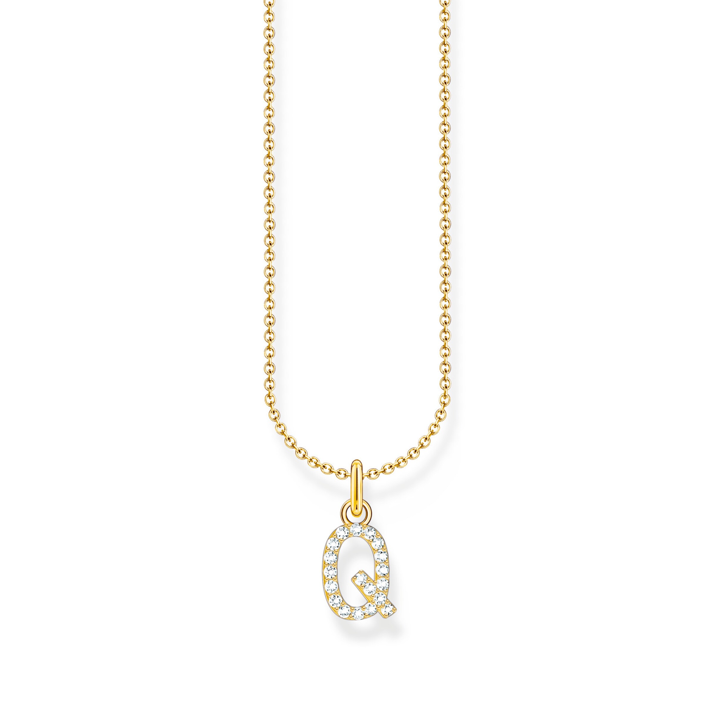 Thomas Sabo Kette in Gold: Vorderseite