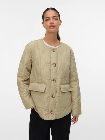 VERO MODA - Chaqueta de entretiempo 'VMMILLIE' en marrón: frente