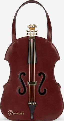 Sacs à main 'Tema Violino' Braccialini en marron : devant