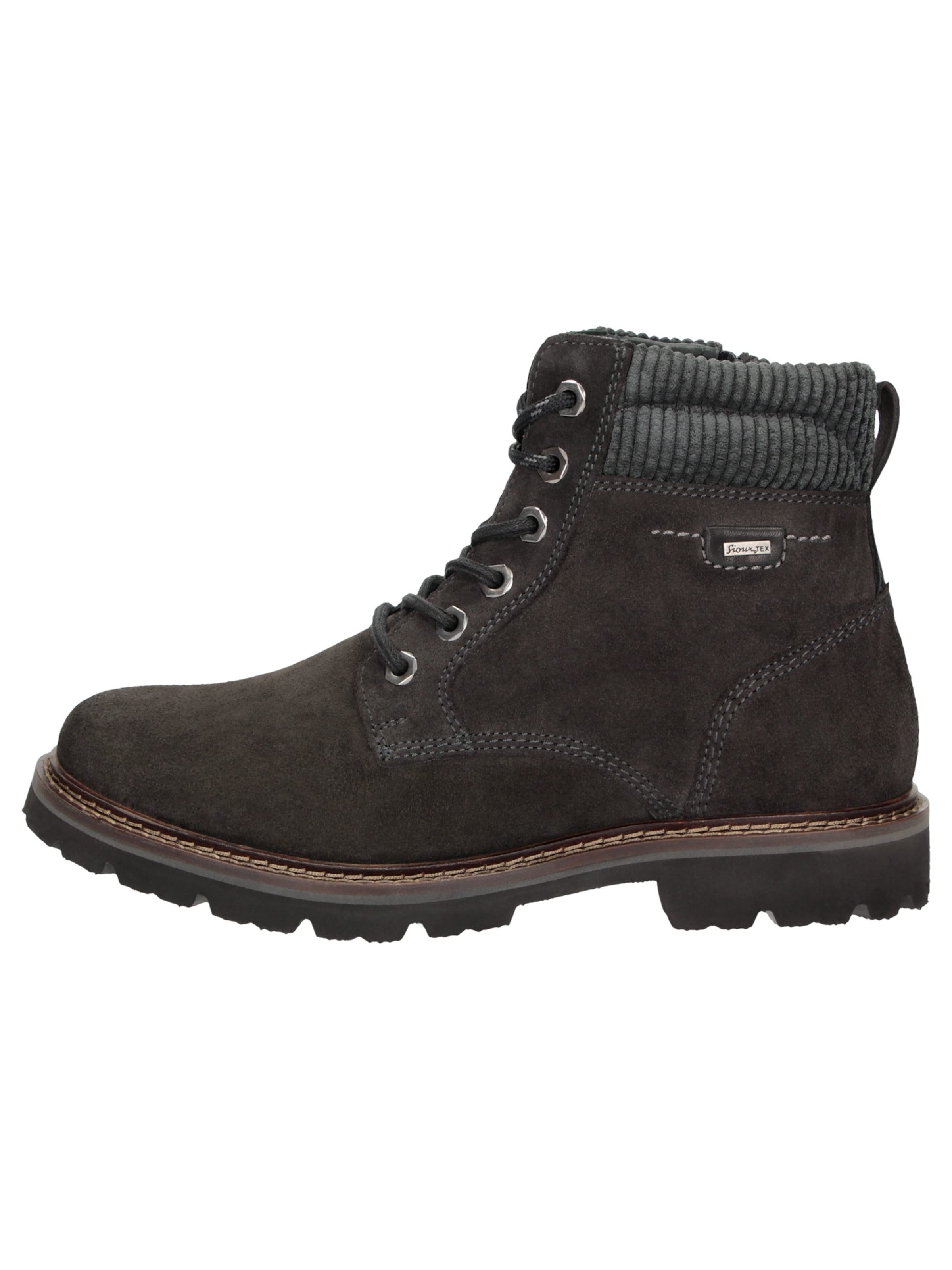 SIOUX Schnürboots ' Adalrik-704-TEX-H ' in Grau