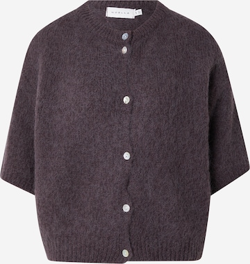 Cardigan 'Kae' Noella en marron : devant