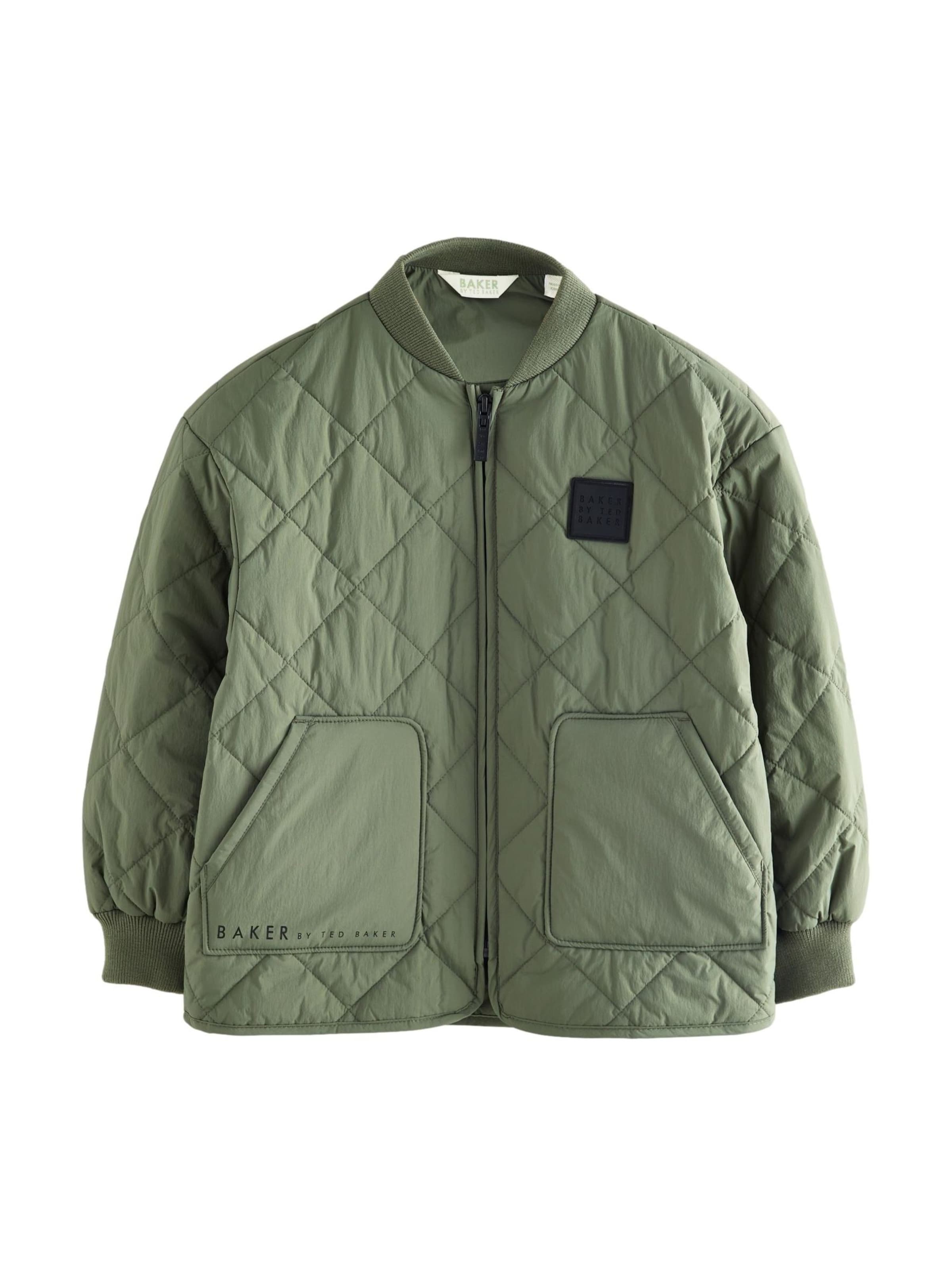 Giacca di mezza stagione di Baker by Ted Baker in verde: frontale