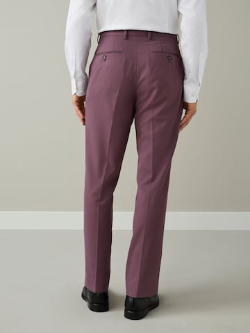 Coupe slim Pantalon à plis Next en violet