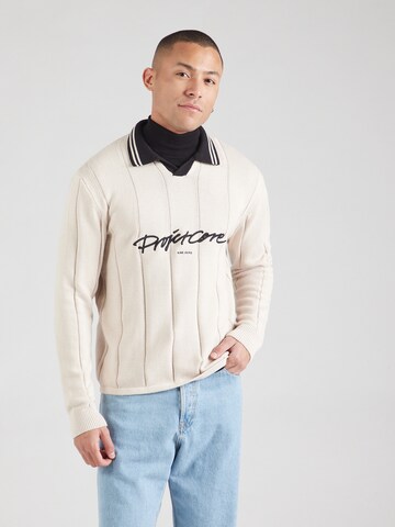 JACK & JONES - Jersey 'JCOWINTER SPORT' en gris: frente