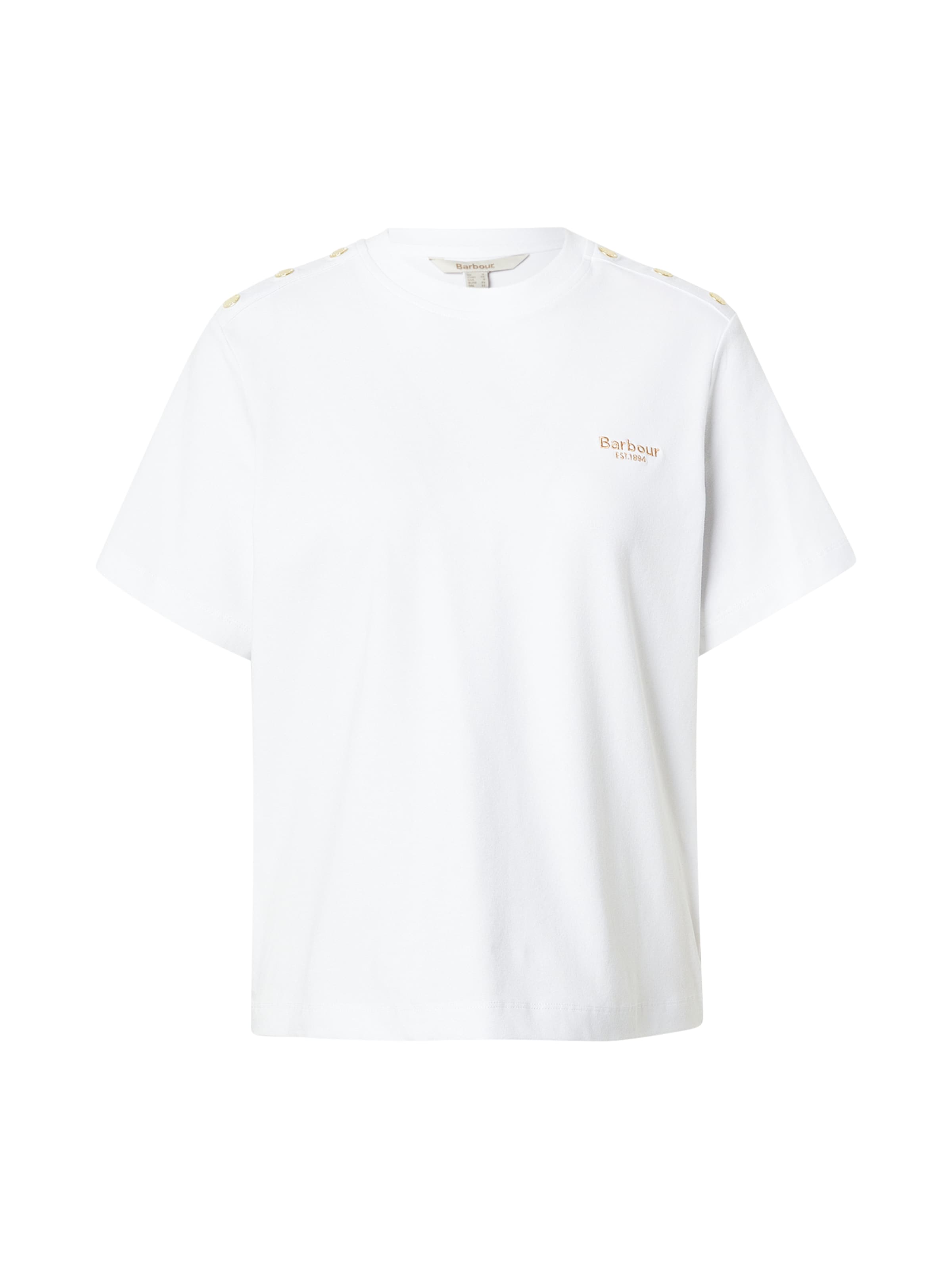 Barbour Tričko 'Marla' – bílá: přední strana