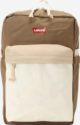 Kuprinė iš LEVI'S ®, spalva – gelsvai pilka spalva / rusvai žalia / balta, Prekių apžvalga