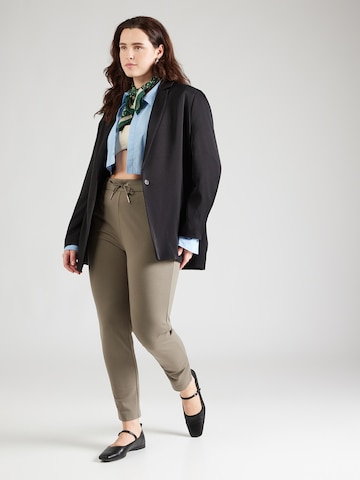 ONLY Carmakoma Конический (Tapered) Штаны 'CARGOLDTRASH CLASSIC' в Зеленый