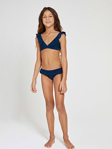 zils Shiwi Trijstūra formas Bikini 'BELLA'