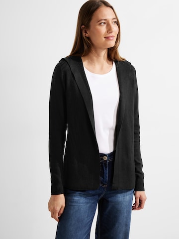 Cardigan CECIL en noir : devant