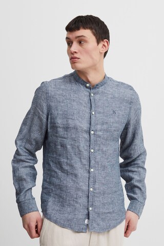 Casual Friday Regular fit Button Up Shirt 'Anton' in Blue: front