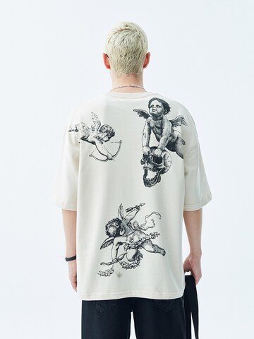 Tricou 'Rochester' de la VAMOS CLO pe bej
