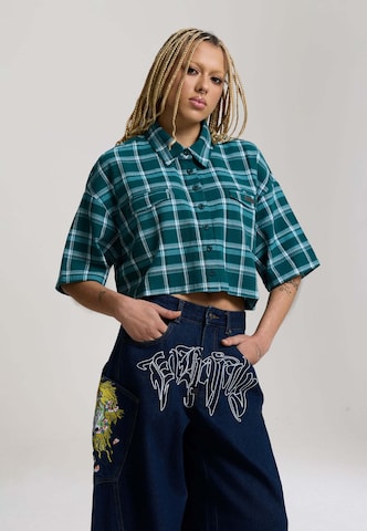 Ed Hardy Blúzka - Modrá